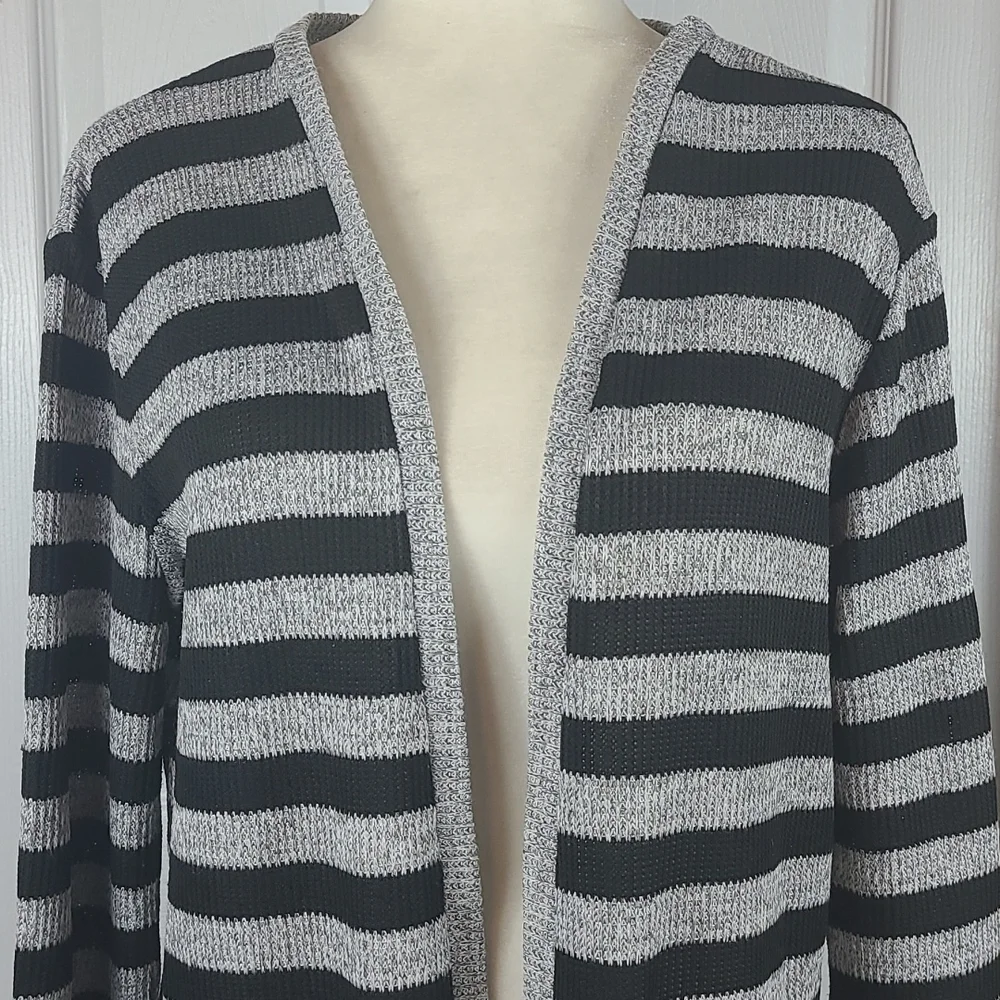 Doe & Rae Striped Cardigan - Picture 3 of 11